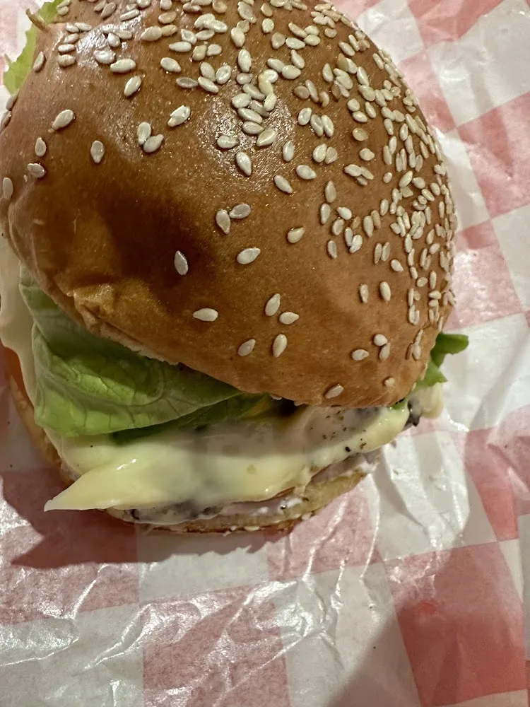 Burger with American Cheese