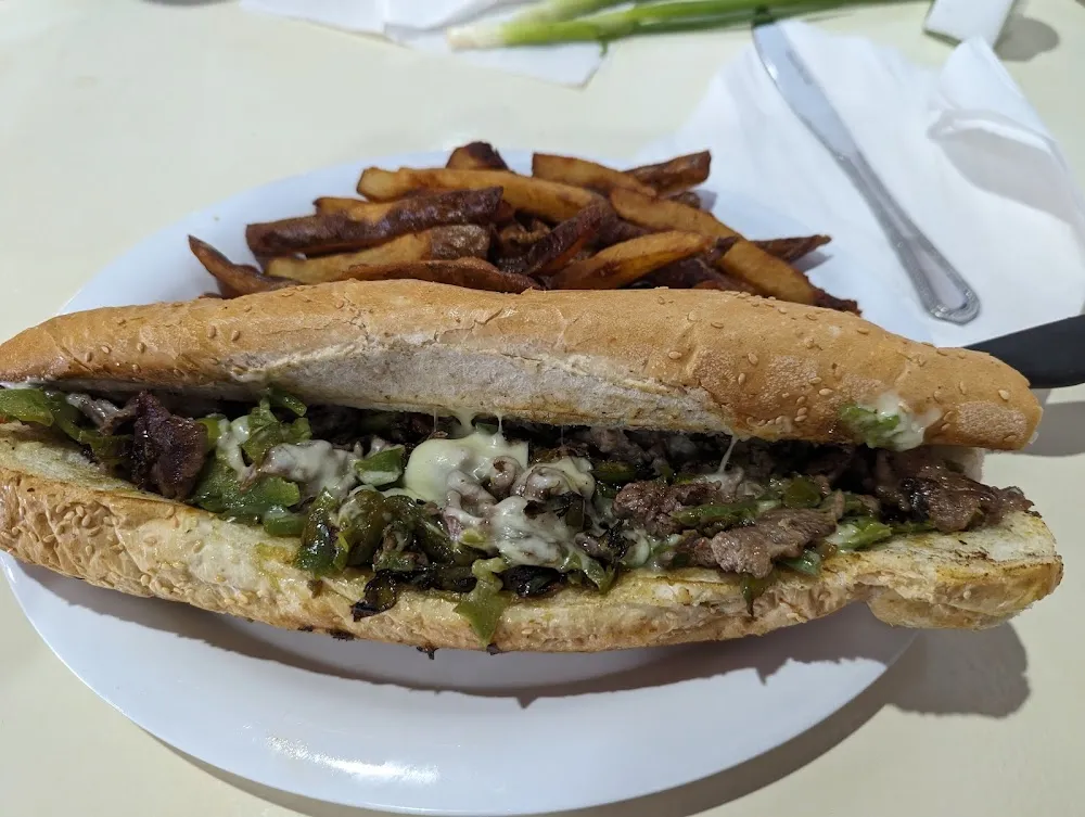 Philly Cheese Steak Sandwich